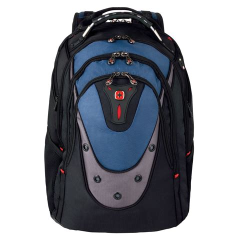 Wenger Swissgear Ibex Backpack Blackblue For 17 Inch Laptop Ga