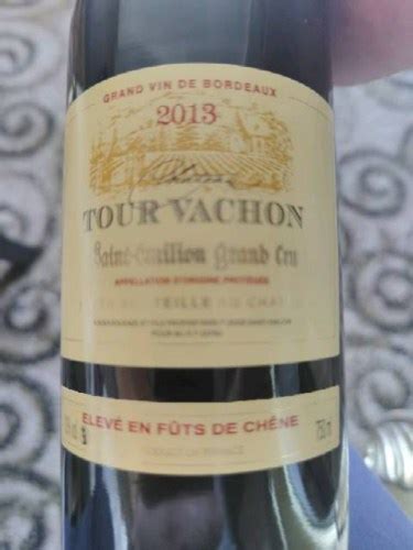 Ch Teau Vachon La Prestige Du Ch Teau Vachon Saint Milion Grand Cru