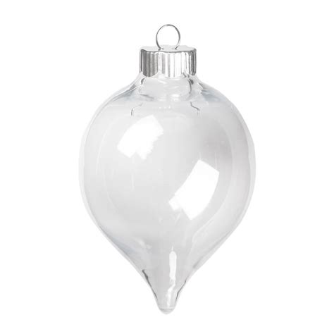 100 Mm Clear Acrylic Christmas Ornament Acrylic Fillable Ornaments