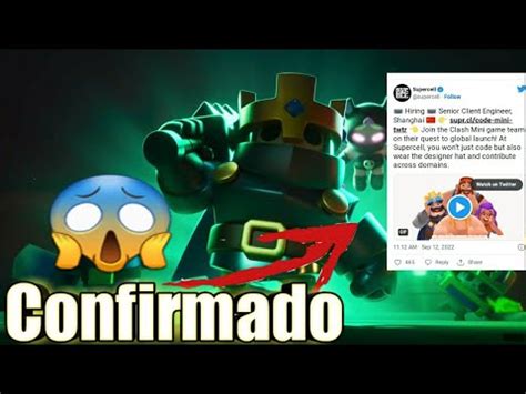 Confirmado Lanzamiento GlobalDe Clash Mini YouTube