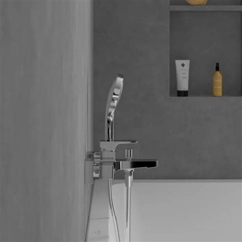 Mitigeur Bain Douche M Canique Villeroy Et Boch Architectura Square Chrome