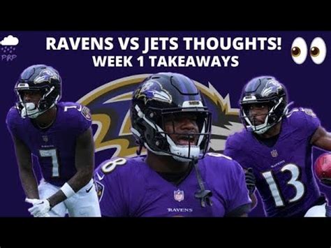 Nfl Week Biggest Takeaways Ravens Vs Jets Review