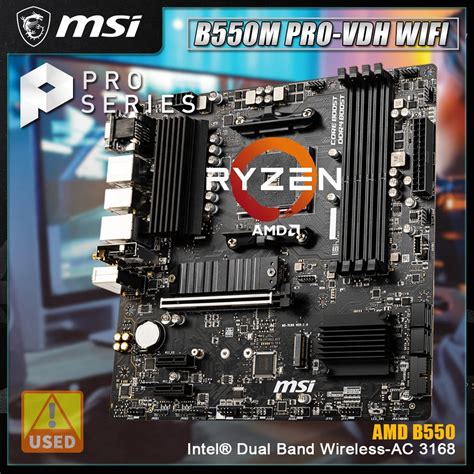 Placa Base Am Msi B M Pro Vdh Wifi Ranura Pcie X Puertos