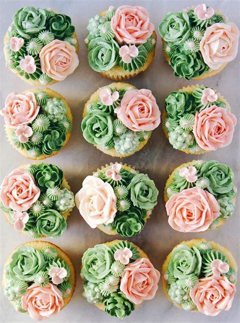 59 Pretty Cupcake Ideas For Wedding And Any Occasion Succulent