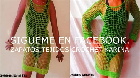 Venta Vestido Playero A Crochet Paso A Paso En Stock