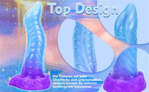 Realistischer Dildo Analplug Mit Starkem Saugnapf Monster Silikon G Punkt Stimulation