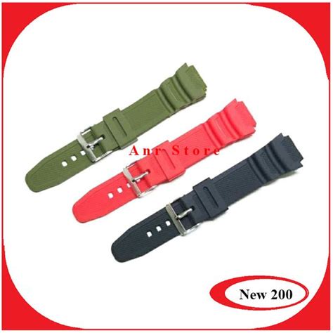 Jual Tali Jam Tangan Casio Ae Rubber Strap Tali Casio Ae Ae