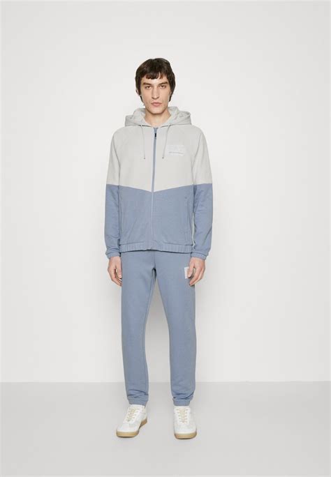 Ea7 Emporio Armani Tracksuit Set Survêtement Light Blue Bleu Clair