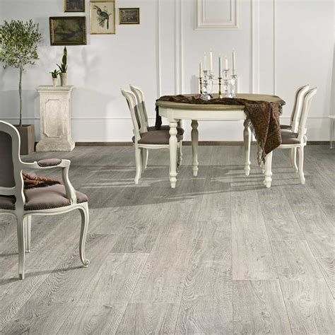 Embossed Surface Laminate Floor Easy Installation Square Edge Waterproof Laminated Flooring