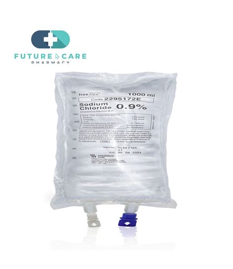 Sodium chloride 500ml IV BAGS