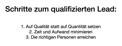 Wie Funktioniert B2B Lead Generation Wirklich In 3 Schritten Zum