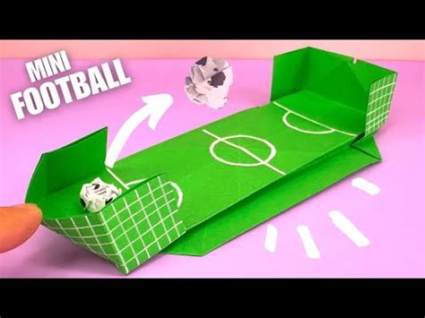 Origami Paper Football How To Make Paper Toy Youtube