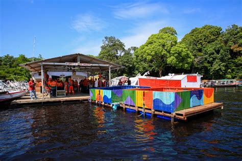 Manaus ganha mais dois coletores flutuantes de resíduos Portal Barelândia