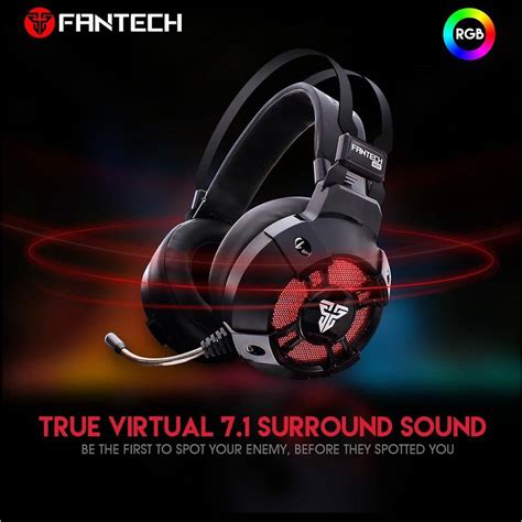 Fantech Headset Hg Captain True Virtual Surround Sound For Laptop