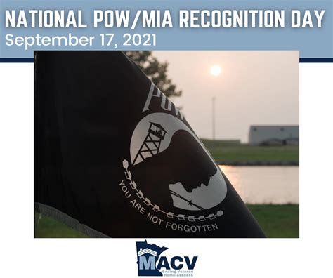 National POW MIA Recognition Day 2021 MAC V