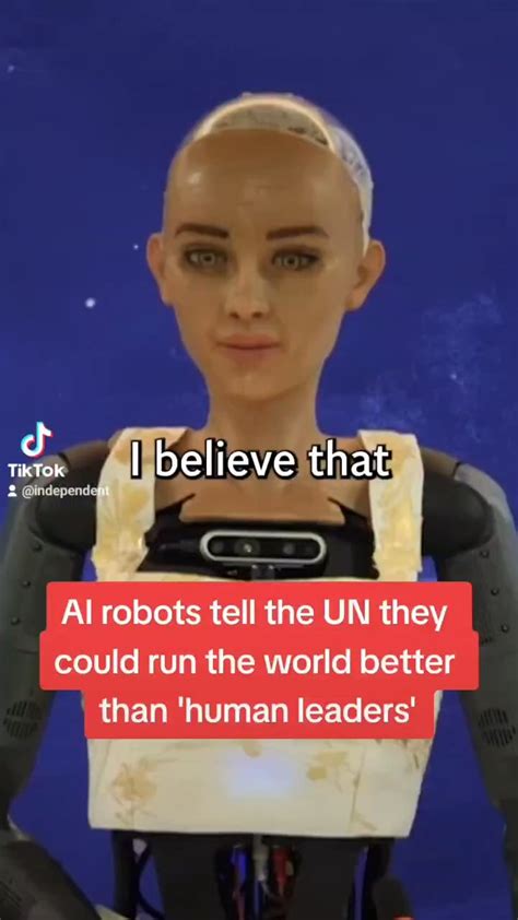 Ai Robots Tell The Un They Could Run The World Better Than Human