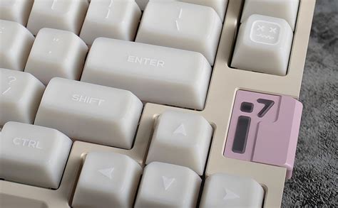 Redqin Keycaps White Jade Keycaps 160 Keys Double Shot