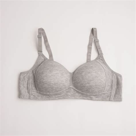 Lingerie à double boutonnage en dentelle sexy à armatures solides pour femmes Gris Gris