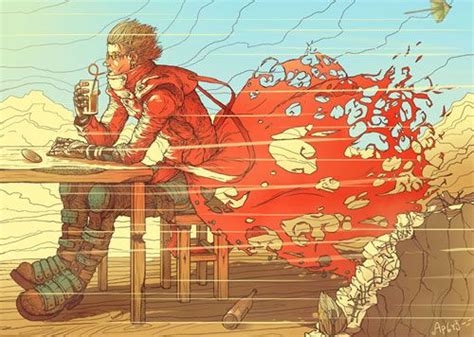 26 Vash Of Trigun Illustration Artworks Naldz Graphics Trigun