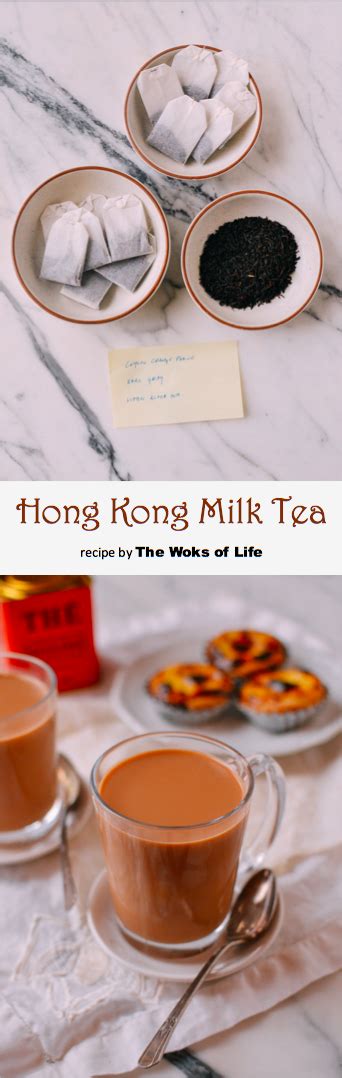 Hong Kong Milk Tea An Authentic Recipe The Woks Of Life Recipe Milk Tea Recipes Hong