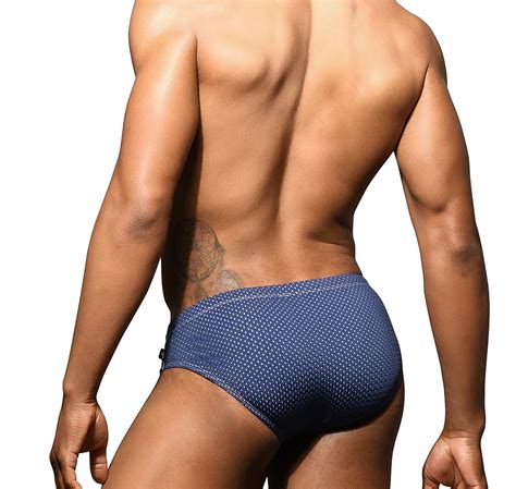 Andrew Christian Swim Brief Sports Mesh Bikini Navy Sale