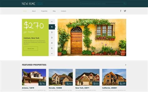 Free Real Estate Wordpress Theme Templatemonster