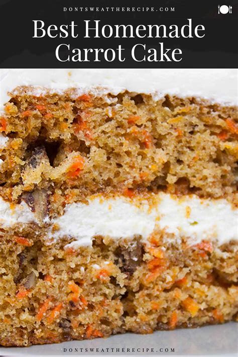 Best Homemade Carrot Cake Dont Sweat The Recipe