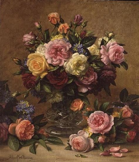 A Great Painter Of Roses Albert Williams 1922 2010 The Rosarian