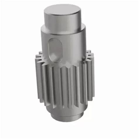 Heavy Vehicle Stainless Steel Gear Shaft For Industrial Size Inch