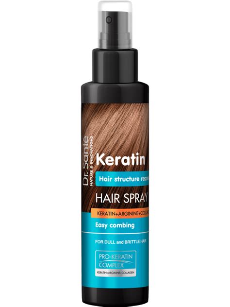 Dr Sante Keratin Hair Spray For Dull And Brittle Hair 150ml