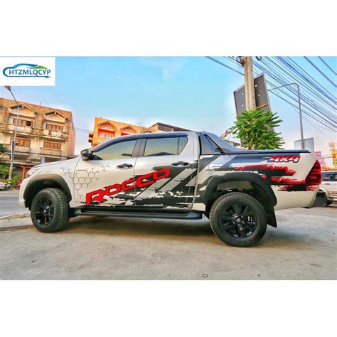 Jual Sticker Rocco Mobil Hilux Ranger Triton Navara Dmax Strada Dll