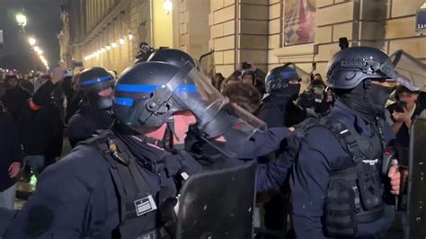 Video Violent protests over French president's push to raise retirement ...