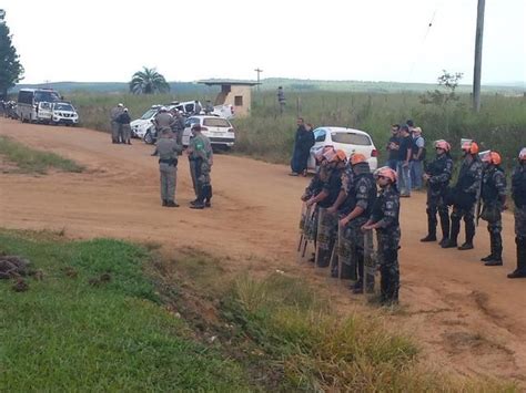 G Pol Cia Cumpre Reintegra O De Posse Em Fazenda Ocupada Pelo Mst