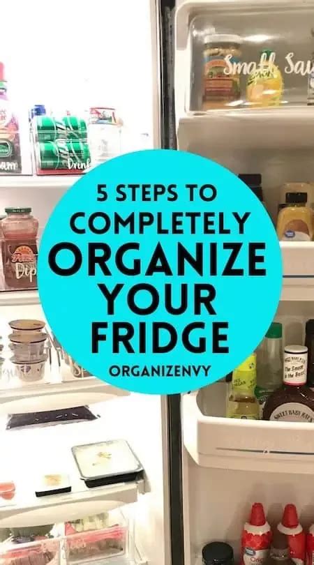 Fantastic Fridge Organize A Side By Side Refrigerator In 5 Steps