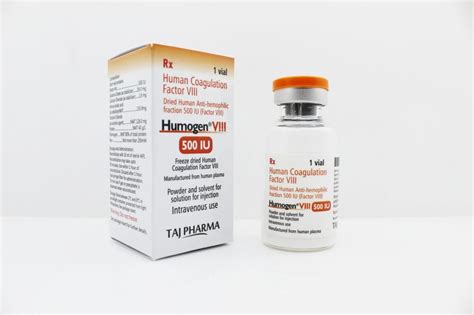 Human Coagulation Factor Viii 500iu Manufacturer And Supplier