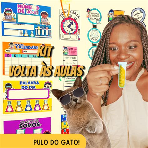 kit volta às aulas Pedagogia sem verba Hotmart