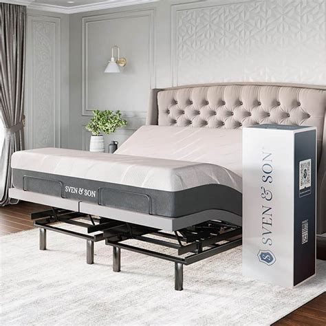 Sven & Son Split King Platinum Adjustable Bed Base