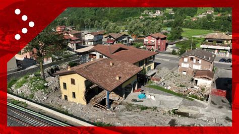 Niardo BS A Un Anno Dall Alluvione Le Immagini Dal Drone Di Una