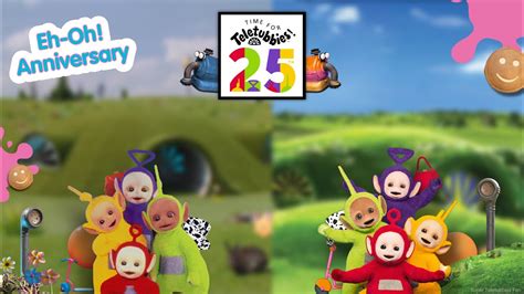 Teletubbies 25th Anniversary Custom Say Eh Oh Anniversary Edition