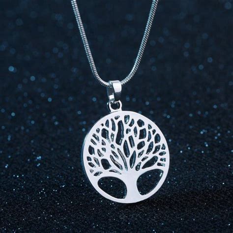 Fate Jewellery Ketting Fj Tree Of Life Zilver Cm