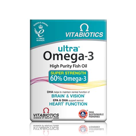 Shop Vitabiotics Ultra Omega 3 Capsules Pack Of 60 N