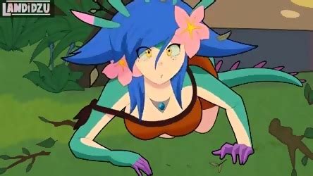 Rengar De Animación Se Encuentra Con Irelia Y Ahri Landidzu Escenas De Sexo Hentai