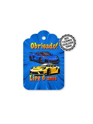 22 Tag De Agradecimento E Lembranca Hot Wheels 2 Compre Produtos Personalizados No Elo7