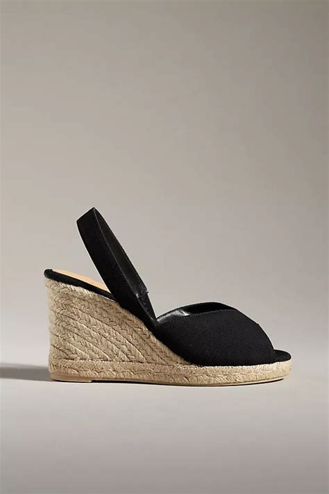 Castañer Brisa Slingback Wedge Heels Anthropologie