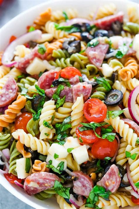 Tri Color Rotini Pasta Salad Recipe Deporecipe Co