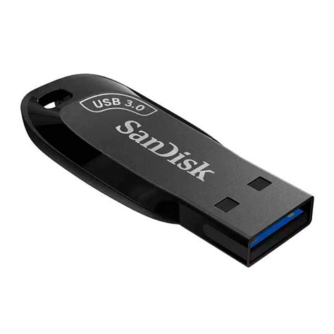 Pen Drive Sandisk Ultra Shift 128GB USB 3 0 Preto SDCZ410 128G G46