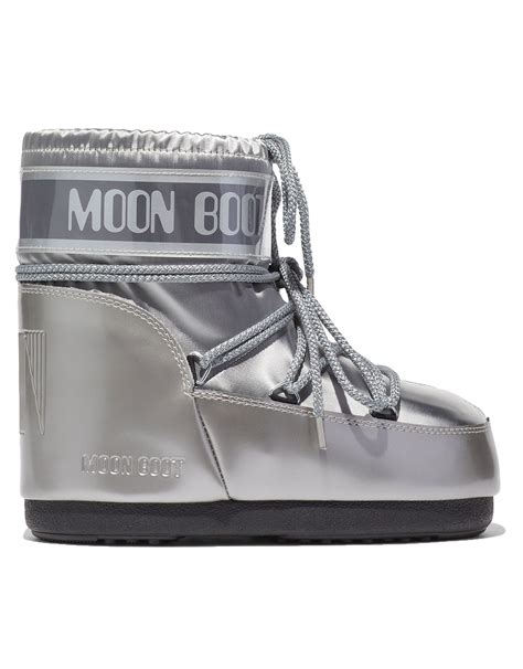 Moonboot Moon Boot Icon Low Glance Silver Doposci Donna Snowleader