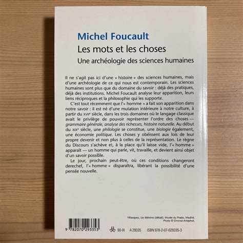 Les mots et les choses gallimard刊 Michel Foucault 著 言葉と物 ミシェルフーコー