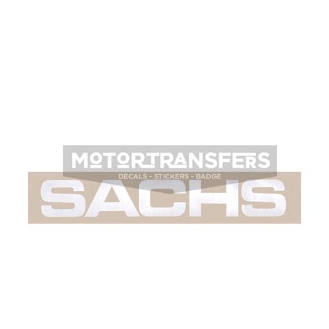 Sachs Adesivo In Pvc Per Serbatoio Motortransfers