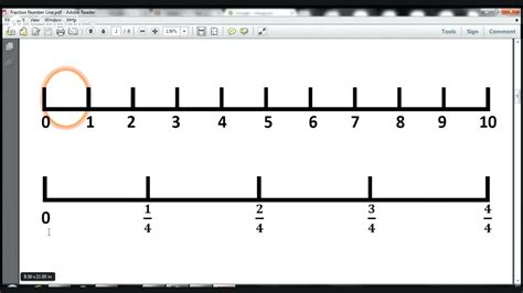 Comparing Fractions On Number Line Worksheet - Printable Word Searches